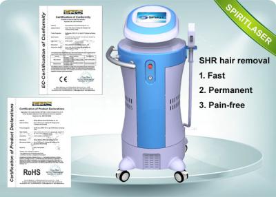 China Detachable Handpiece Permanent SHR Hair Removal Beauty Machine for sale