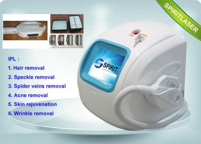 China HR & SR IPL Beauty Machine For Speckle Removal / Skin Rejuvenation Equipment for sale