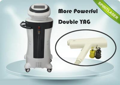 China Q-switch 1 - 10HZ Frequency Doubled ND YAG Laser Tattoo Removal Machine for sale