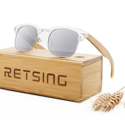 China Fashion Sunglasses Wholesale Custom Bamboo Sunglasses Wood Sunglasses UV400 Polarized Sunglasses Wood Bamboo for sale