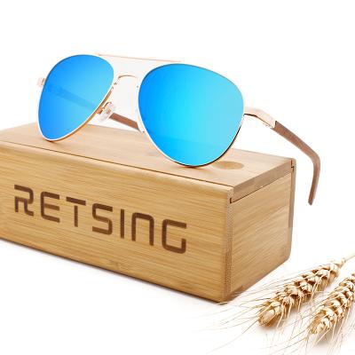 China Exquisite Bamboo Execution Sunglasses Custom Made Wooden Sunglasses Men Company Name Sunglasses Fashion Sunglasses for sale