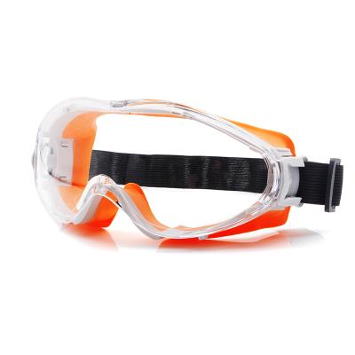 China Anti Fog Safety Glasses Anti-impact Clear Scratch Resistant Safety Goggles UV Protection Coated Glasses For Eye Protection for sale