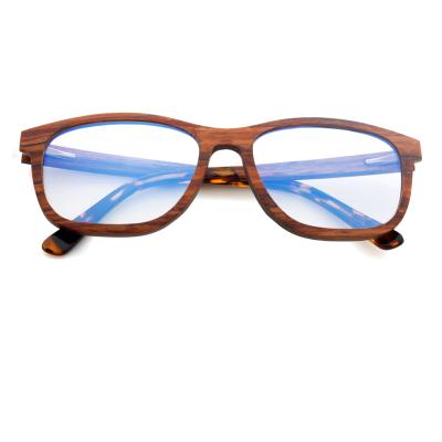 China Fashion Sunglasses Wholesale Anti Blue Light Glasses Men Women Glasses Custom Wooden Optical Glass Frames for sale