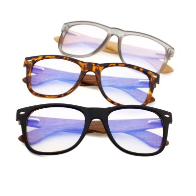 China Blue Light Blocking Blue Light Blocking Computer Glasses Anti Bamboo Wood Glasses Glasses for sale