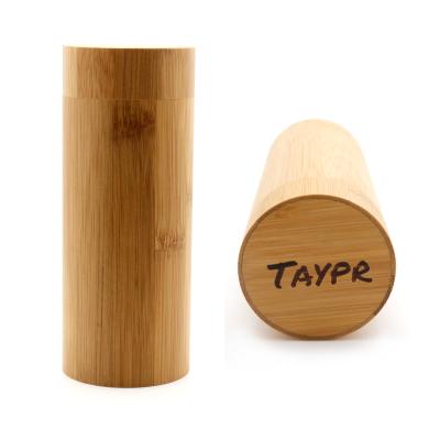 China Contain Glasses Wholesale Glasses Tube Cases Eco-Friendly Bamboo Glasses Packaging Box Custom Sunglasses Boxes for sale