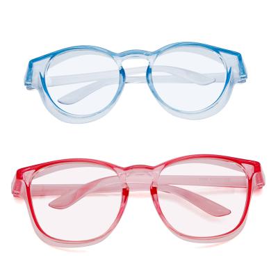 China Anti Pollen Glasses Fashion Blue And Pink Anti Pollen Glasses Protective Plastic Eye Transparent Eye Safety for sale