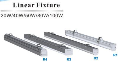 China Office Linear LED Lighting 2FT LED Batten Lights 2700-6500K AC85V-265V for sale