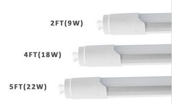 China La UL desmontable T8 enumeró las luces 18w 1200m m G13 1800LM 80Ra del tubo del LED en venta