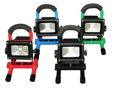 China Outdoor Portable Waterproof Rechargeable LED Floodlight COB , 10w Portable Led Floodlight for sale