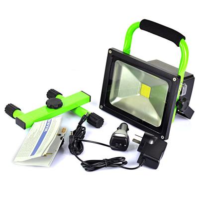 China Rechargeable Standby Portable Led Floodlight With Battery Backup , 20 w led flood light for sale