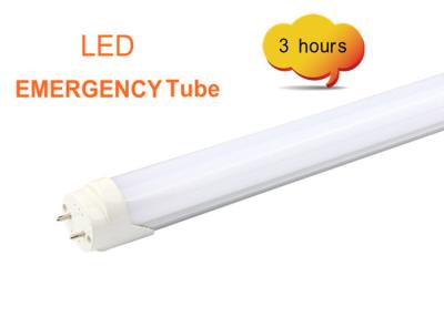 China PC + Aluminum Emergency LED Tube / T8 18w Led Tube Light 1200mm for sale