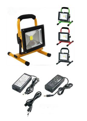 China 20W 30W 4400mA Battery Rechargeable LED Floodlight with A Car Charger for Playing Ground for sale