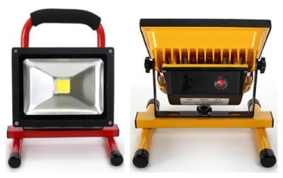 China 20w Outdoor Rechargebale Flood Light 90lm -1 00lm With Die Cast Aluminum for sale