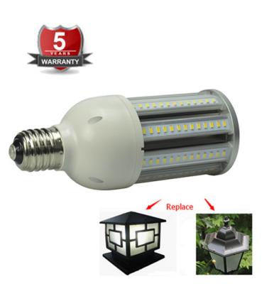 China Aluminum 360 Degree Samsung 5630 LED Outside Retrofit Corn Canopy Post Lamp for sale