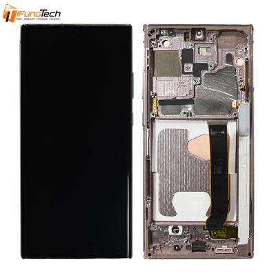 China 100% new original lcd screen for samsung galaxy note 20 ultra sm-n986 with frame for samsung note 20u mobile phone lcd display for display Samsung Note 20 Ultra LCD With Frame for sale