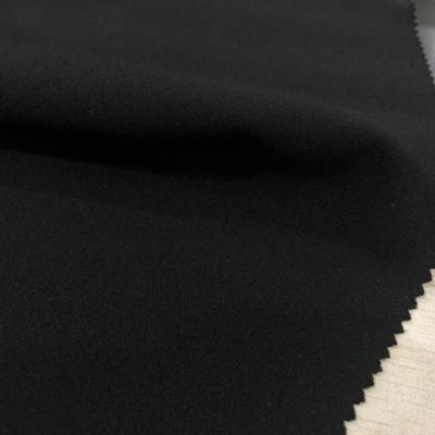 China Antistatic Designed Materials To Make Suits AF20131 100%T Black TR Fabric That Shines In The Sun for sale