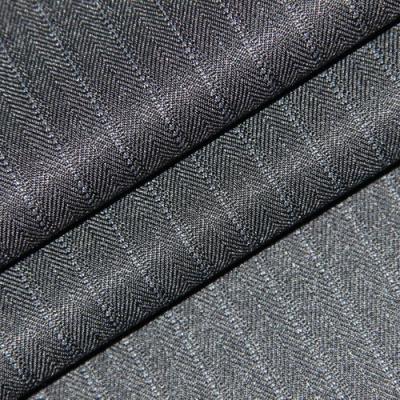 China 2021 HOT SALES NEW COLLECTION JACQUARD HERRYINGBONE STRIPE anti-static SUITING FABRIC FOR WHOLESALES WITH CHEAP PRICE for sale