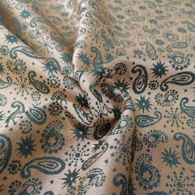 China Hot Selling 2021 Metallic 268G/M Polyester Rayon Woven Jacquard Fabric New Design Nice Color Suit Fabric For Summer Coat for sale