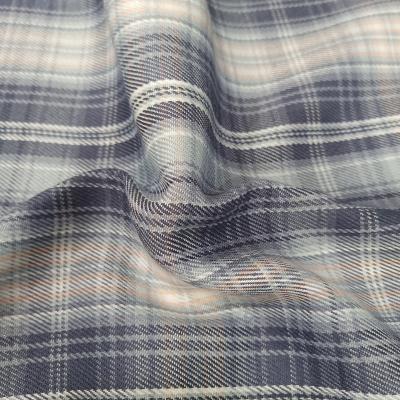 China Polyester 10 Anti-Static Rayon Fabric 90 Supplier Factory AF6119 China Classic Plaid Pattern Fabric For JK Skirt/Dress/Pants for sale