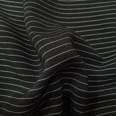 China AF6152 China Factory Supplier 80 Polyester 20 Anti-Static Rayon Classic Stripe Pattern Fabric For Wedding Suit And Pants for sale