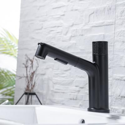 China Matte Black High Quality Cheap Basin Faucet Contemporary Bathroom Sink Faucet Hot And Cold Faucet for sale