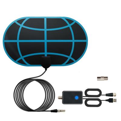 China Earth shape panel indoor patch king hot sex TV with digital dvbt2 tv antenna 210*120*0.8mm for sale