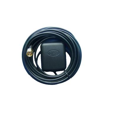 China navigation & High Quality RoHS 1575.42mhz GPS Tracker Gps Antenna With Rf174 Cable Sma Male Connector Magnetic Mounting Method for sale