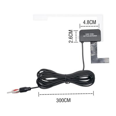 China Active Antenna With Built In RF Amplifier For FM Jack Auto Signal Amp Marine Vehicle Boat RV Signal Enhancer Digital Radio Universal Car BUFFER Radio Antennas Mat Extendable Foldable Antenna for sale