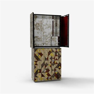 China Custom Living Room Cabinets Modern Simple Home Hallway Entrance Cabinet luxury living room cabinet design for sale