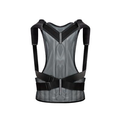 China A double color mesh material. Inside is an inflatable inner core. back support posture corrector brace for sale