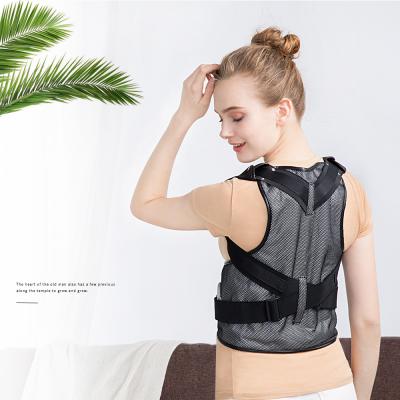 China Air Mesh Magnetic Posture Support Corrector Brace Shoulder Support Pain Relief Belt for sale