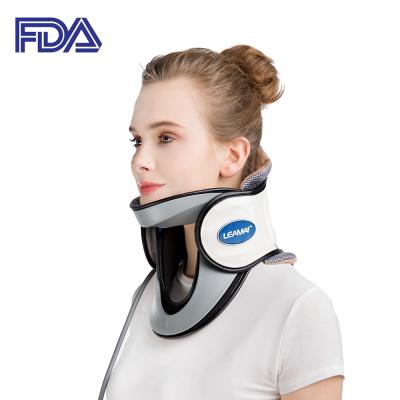 China Newest Leamai Adjustable Cervical Neck Traction Device / Adjustable Neck Stretcher Collar for sale