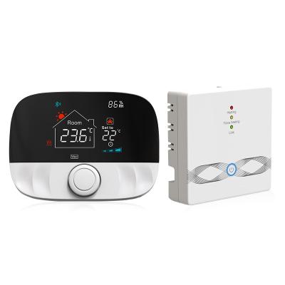 China Wifi Modern Electric Wireless Thermostat Floor Heating Heating Digital Indoor Programming Thermostat for sale