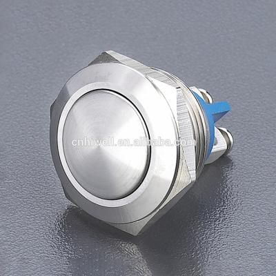 China JS19F-10 Anti-vandal push button switch push button switches metal electrical push button switch for sale