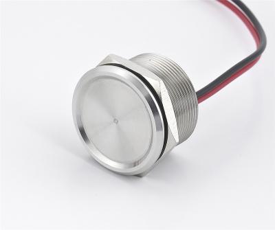 China Latching 22MM Piezo Switch Waterproof Stainless Steel 316 Momentary for sale