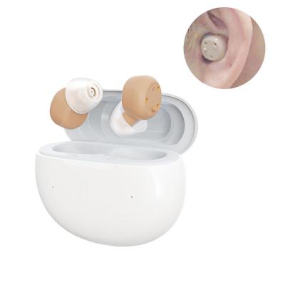 China Power Storage Function ELHearing Magnetic Charging Rechargeable Hearing Aid Filling Box With Cic Filling Box Invisible In The Canal Hearing Aids for sale