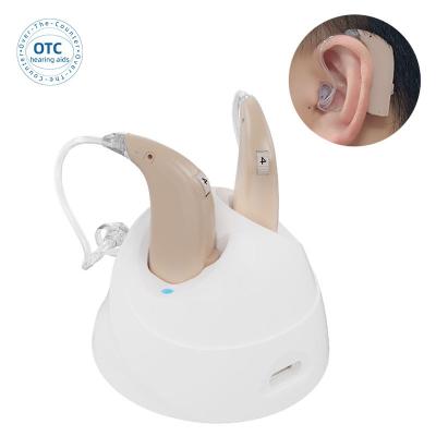 China OTC Manufacturer OTC Mini Blue-tooth Bte Digital Hearing Aid Digital bluetooth Deaf Hearing Aids Parts Rechargeable Wireless Rechargeable Amplifier for sale