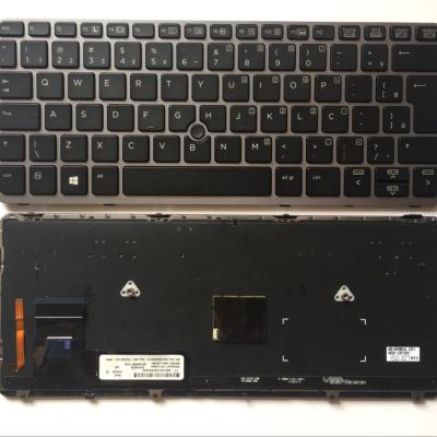 China Optical For HP Elitebook 840 G1 850 Brazil G1 Backlit BR Brazilian Laptop Keyboard for sale