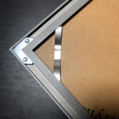 China Small Stamping Parts Industry Fixed Stamping Photo Frame Aluminum Shrapnel for sale