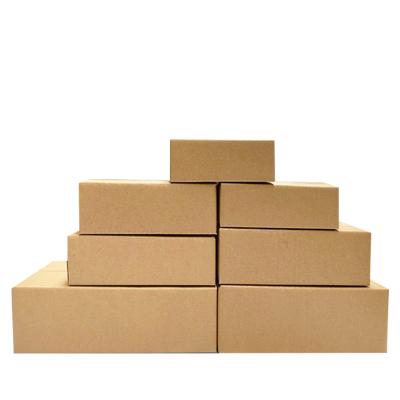 China 260mmx150mmx160mm China Supplier Custom Specification Factory Price Recyclable Printed B-flute Corrugated Shipping Cartons Mailer Box for sale