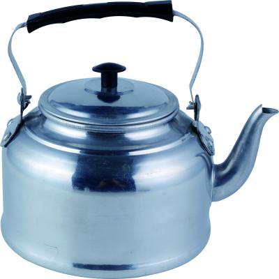 China Sustainable Supply Porcelain Aluminum Mirror Kettle With Black Handle To Jordan for sale