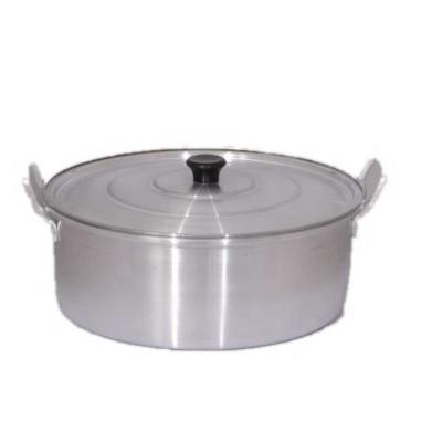 China Viable wholesale high quality large aluminum pot with aluminum handle to Papua New Guinea for sale