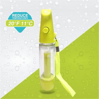 China Eco FriendlyMini Plastic Continuous Alcohol Colorful Cute Empty Refillable Gentleman Easy To Use Spray Bottle With Lanyard for sale