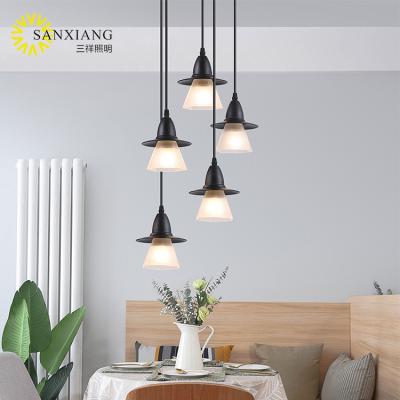 China SANXIANG New Design Nordic Simple Modern Kitchen Dining Room Chandelier E27 Pendant Light for sale