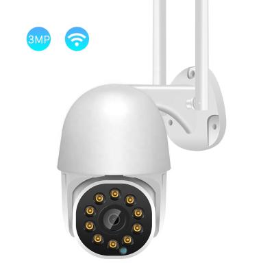 China NIGHT VISION BESDER Tuya 3MP PTZ Wireless IP CCTV Camera 4X Digital Zoom Security PTZ Speed ​​Dome Home Outdoor Camera for sale