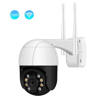 China BESDER NIGHT VISION Cool Black Outdoor Zoom 4X Digital CCTV Camera Colorful Night Vision PTZ 5MP Wifi PTZ IP Camera for sale