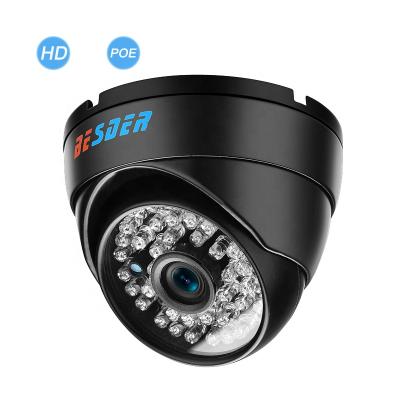 China BESDER Small Full HD Motion Detection IP Camera POE 2MP IEEE 802.3af IP Camera POE 2MP IEEE 802.3af Dome CCTV Security Camera IP for sale