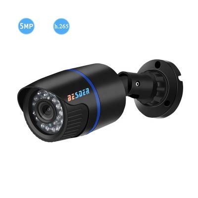 China Waterproof / Full HD 5mp 2mp Outdoor BESDER CCTV Camera Surveillance H.265 Motion Detection Bullet IP Waterproof Cable Security Camera for sale