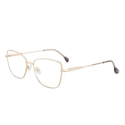 China Wholesale OpticaFrame Metal Optical Frame Eyewear Frame New Eyewear Spectacle Frame High Quality Eyeglass Optical Frames for sale