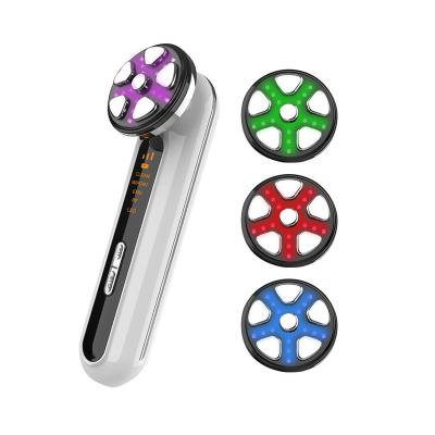 China Anti-Puffiness Portable Use Facial Wand Home Spa Led Rejuvenation Machine Instrument RF EMS Face Beauty Device For Tighten Skin Radio for sale